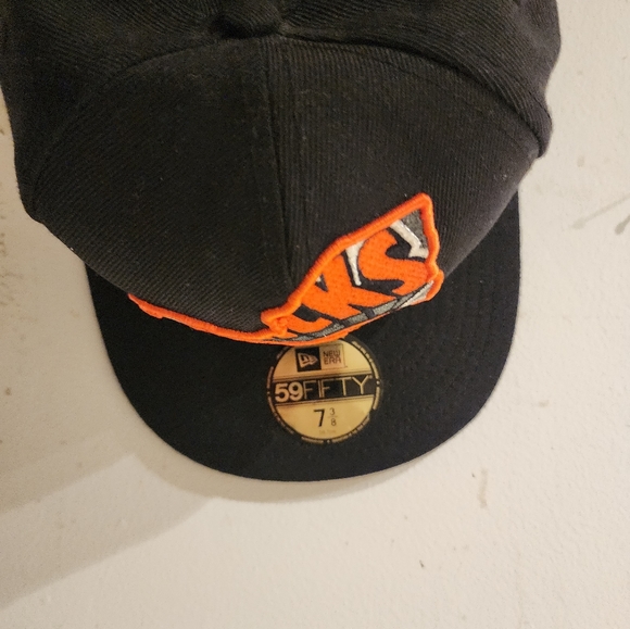 KNICKS New Era hardwood classic fitted 7 3/8 NWOT - Picture 5 of 5